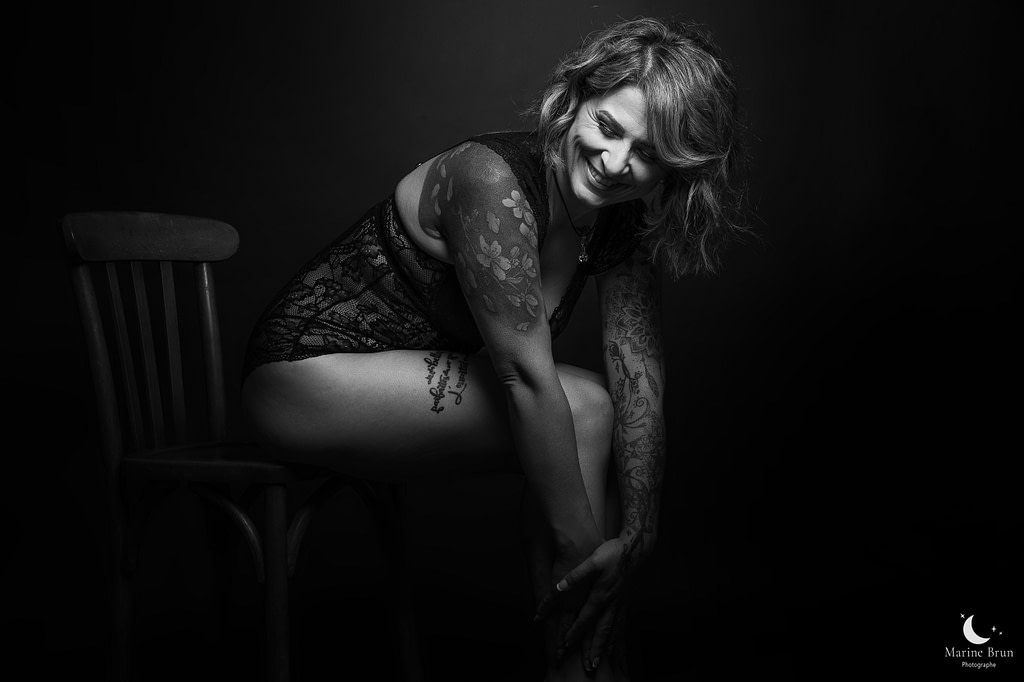 Séance photo femme en confiance à Libourne avec Marine Brun