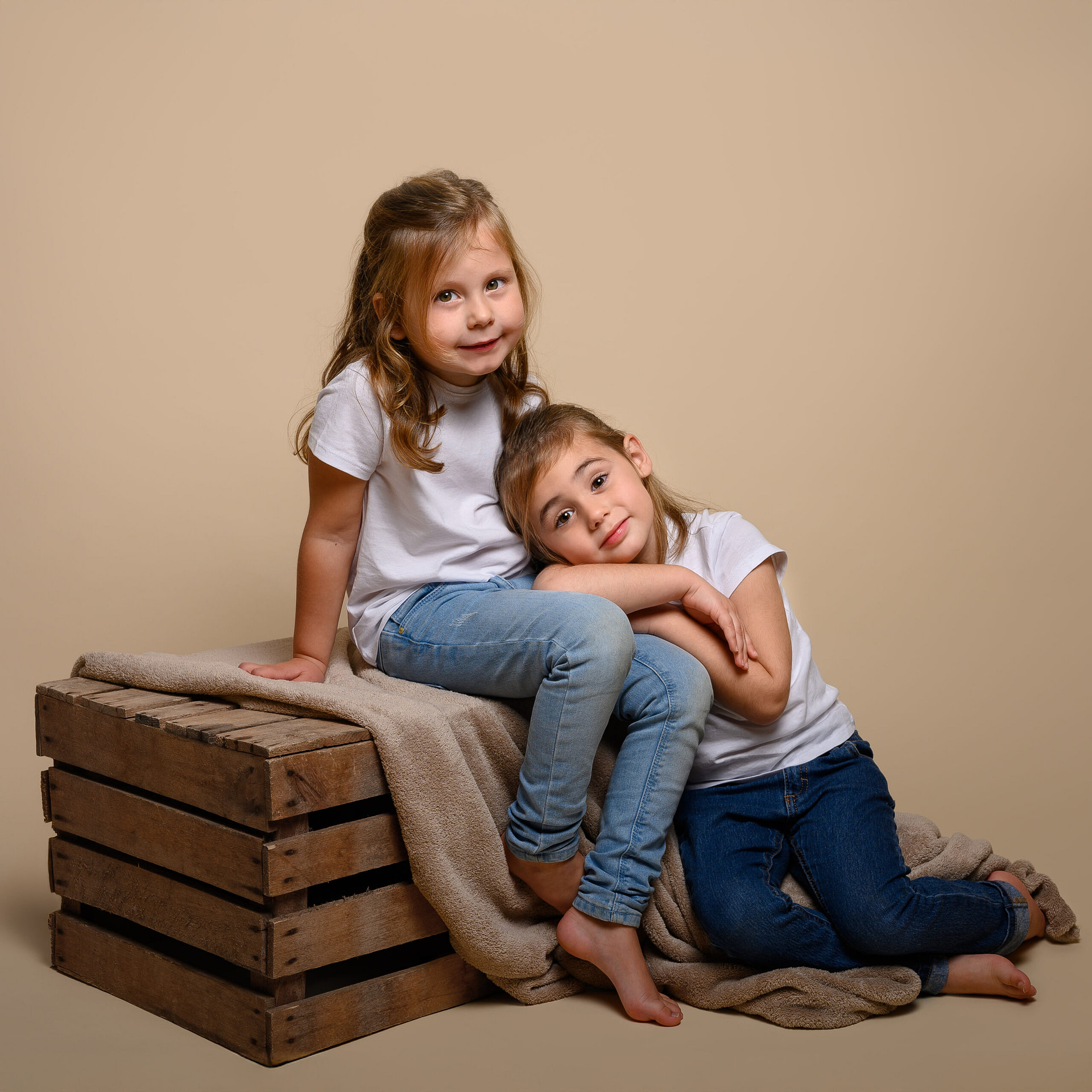 séance photo fillettes