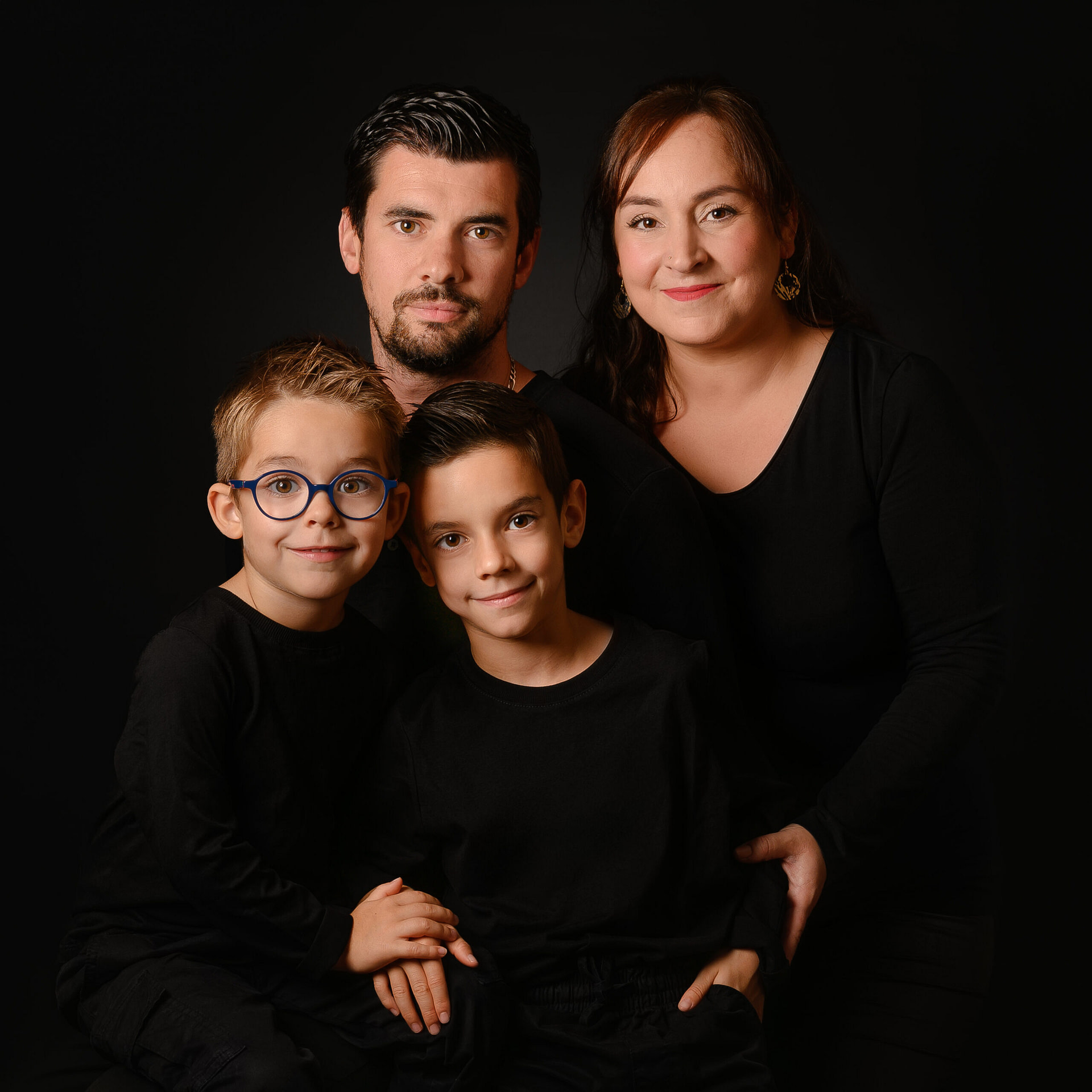 photo traditionnelle de famille à Coutras