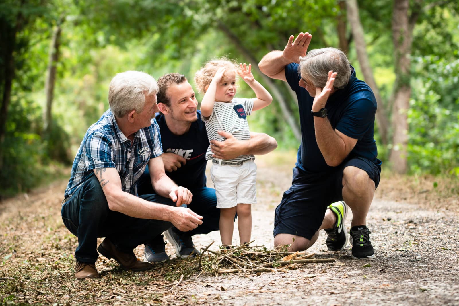 Photo amusantes en famille à Bordeaux